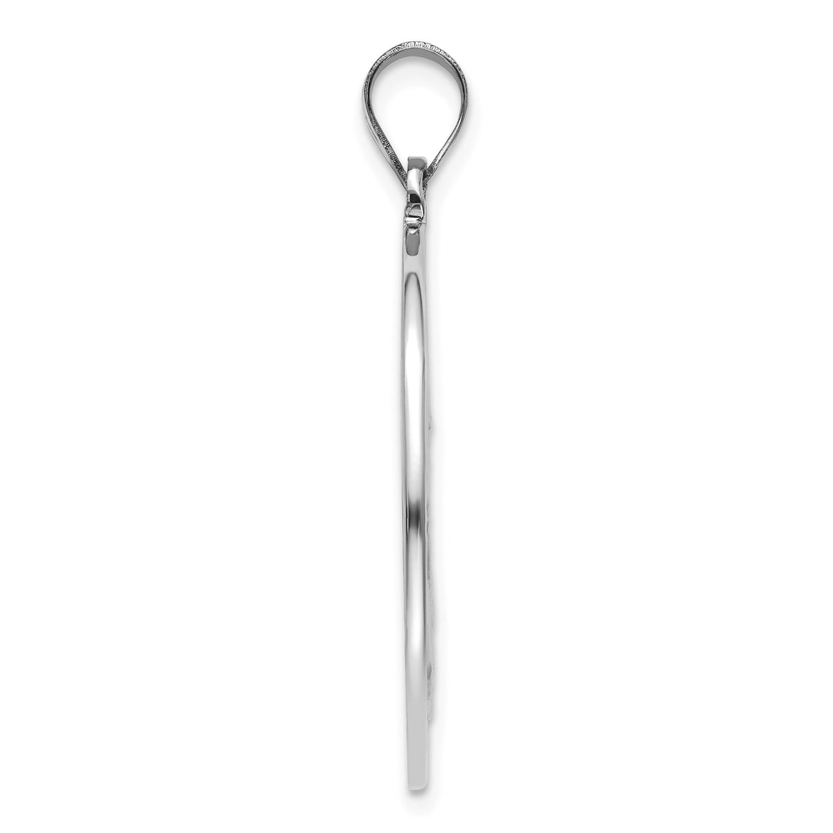 Round St. Jude Thaddeus Medal in Sterling Silver, 25.25mm - Sophia Jewelers