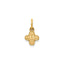 Four-Way Medal in 14K Yellow Gold, 8.25mm - Sophia Jewelers