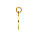 St Florian Badge Pendant in 14K Yellow Gold, 15mm - Sophia Jewelers