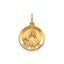Round St. John Medal in 14K Yellow Gold, 14.5mm - Sophia Jewelers