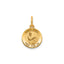 Round St. Paul Medal in 14K Yellow Gold, 11.5mm - Sophia Jewelers