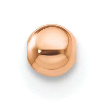 1/20 14K Rose Gold Filled 3.0mm Polished Medium Hole Bead