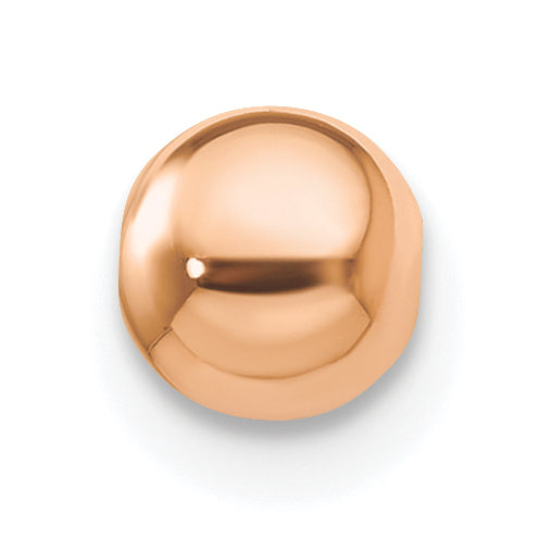 1/20 14K Rose Gold Filled 5.0mm Polished Medium Hole Bead