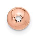1/20 14K Rose Gold Filled 6.0mm Polished Medium Hole Bead