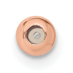 1/20 14K Rose Gold Filled 4.0mm w/ID Silicone Polished Bead