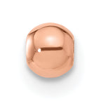 1/20 14K Rose Gold Filled 4.0mm w/ID Silicone Polished Bead