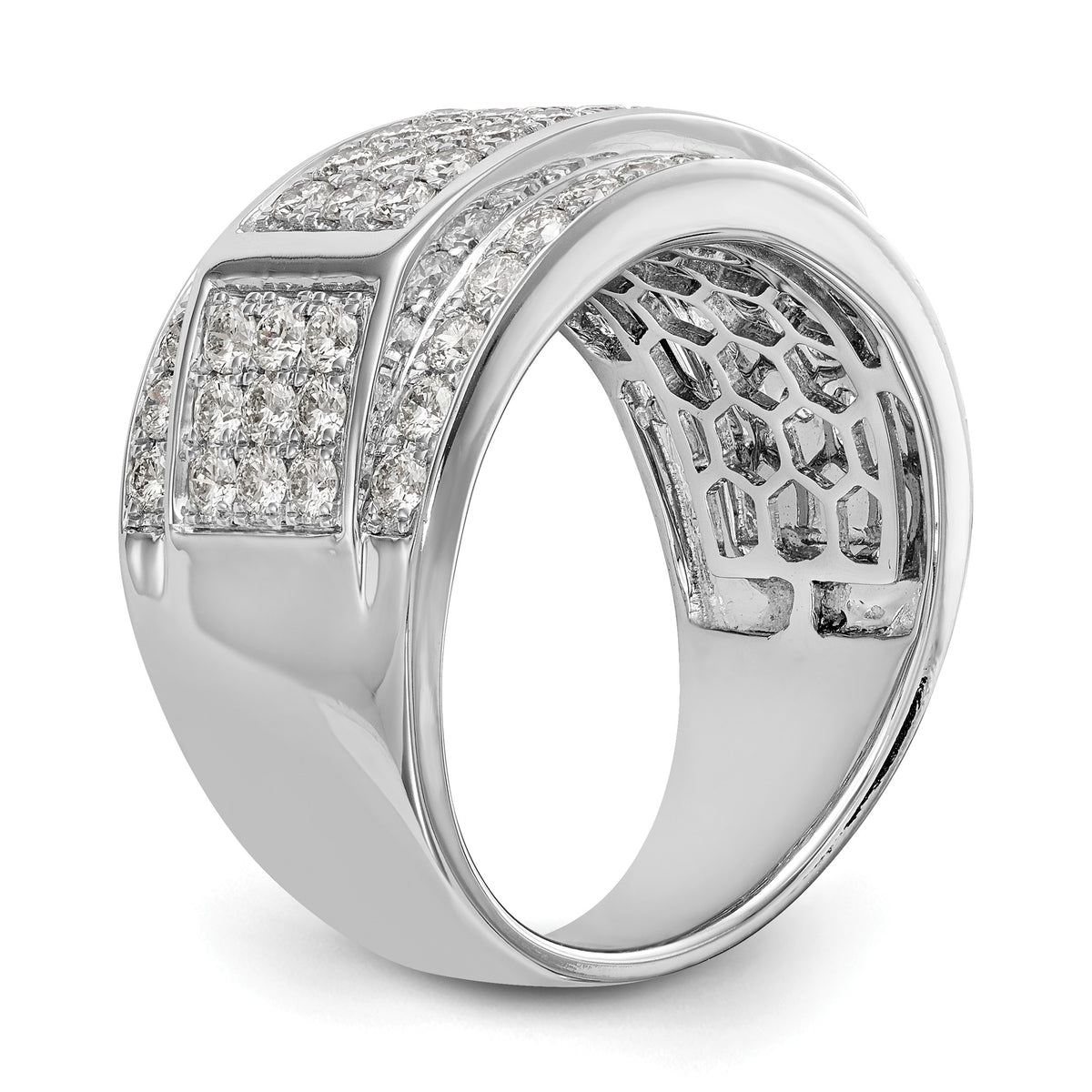 Lab-Grown Diamond Ring in 14K White Gold (2 ct. tw.), Size 7 - Sophia Jewelers