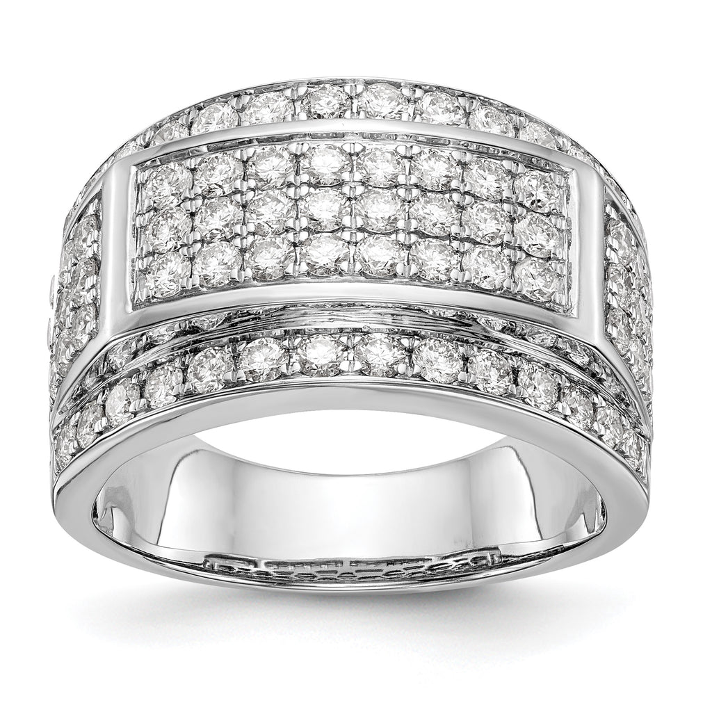 Lab-Grown Diamond Ring in 14K White Gold (2 ct. tw.), Size 7 - Sophia Jewelers