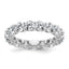 Lab-Grown Diamond Eternity Band in 14K White Gold (3 7/8 ct. tw.), Size 7.5 - Sophia Jewelers
