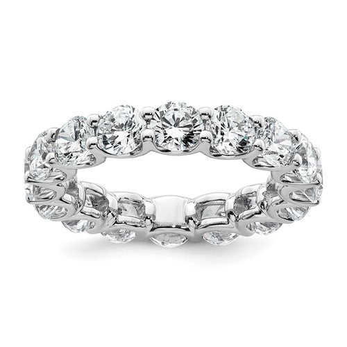 Lab-Grown Diamond Eternity Band in 14K White Gold (4 3/4 ct. tw.), Size 9 - Sophia Jewelers
