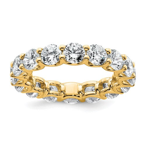 Lab-Grown Diamond Eternity Band in 14K Yellow Gold (4 3/4 ct. tw.), Size 7 - Sophia Jewelers