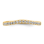 Lab-Grown Diamond Wedding Band in 14K Yellow Gold, 1.7mm (1/2 ct. tw.), Size 7 - Sophia Jewelers