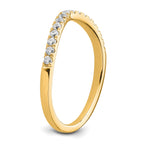 Lab-Grown Diamond Wedding Band in 14K Yellow Gold, 1.7mm (1/2 ct. tw.), Size 7 - Sophia Jewelers
