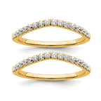 Lab-Grown Diamond Wedding Band in 14K Yellow Gold, 1.7mm (1/2 ct. tw.), Size 7 - Sophia Jewelers