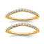 Lab-Grown Diamond Wedding Band in 14K Yellow Gold, 1.7mm (1/2 ct. tw.), Size 7 - Sophia Jewelers