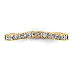 Lab-Grown Diamond Wedding Band in 14K Yellow Gold, 1.5mm (1/2 ct. tw.), Size 7 - Sophia Jewelers