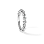 Round Lab-Grown Diamond Wedding Band in 14K White Gold, 2.3mm (1 1/2 ct. tw.), Size 7 - Sophia Jewelers