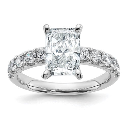 Certified Lab-Grown Diamond Engagement Ring in 14K White Gold (2 3/4 ct. tw.), Size 7 - Sophia Jewelers Main image