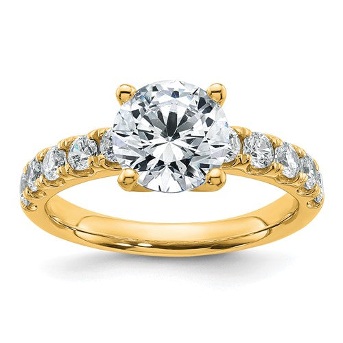 Lab-Grown Diamond Engagement Ring in 14K Yellow Gold (2 3/4 ct. tw.) - Sophia Jewelers