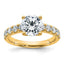 Lab-Grown Diamond Engagement Ring in 14K Yellow Gold (2 3/4 ct. tw.) - Sophia Jewelers