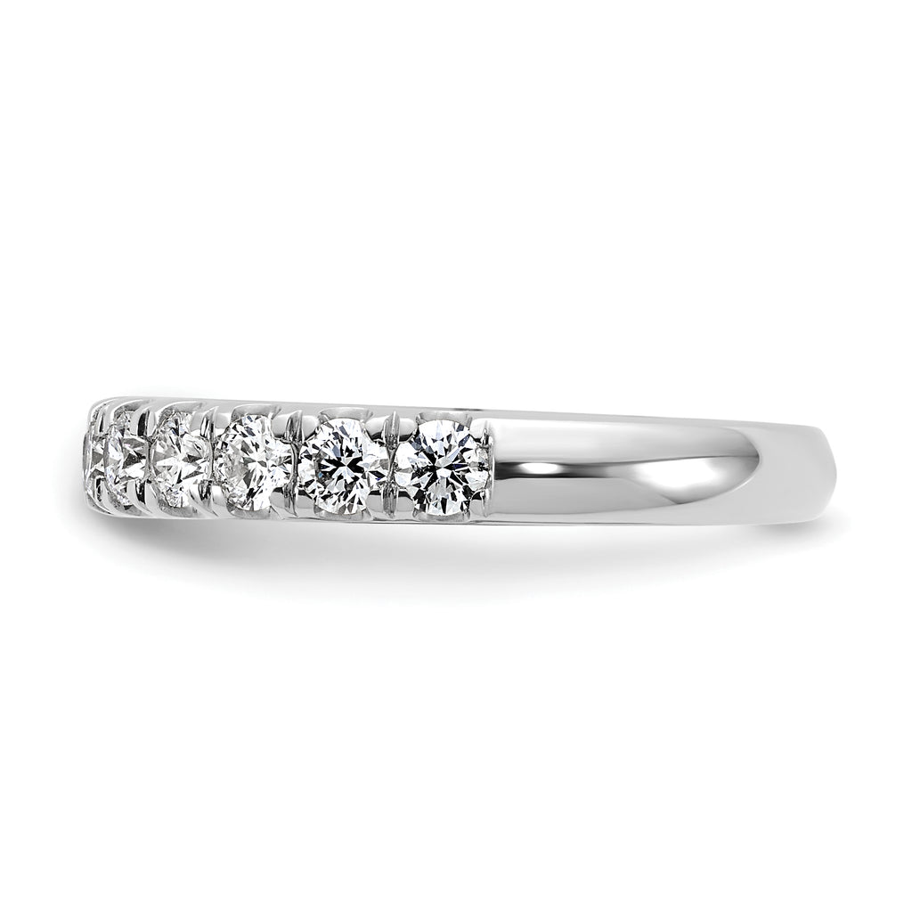 14k White Gold 7/8 carat Lab Grown Diamond VS+ F+ Complete Wedding Band