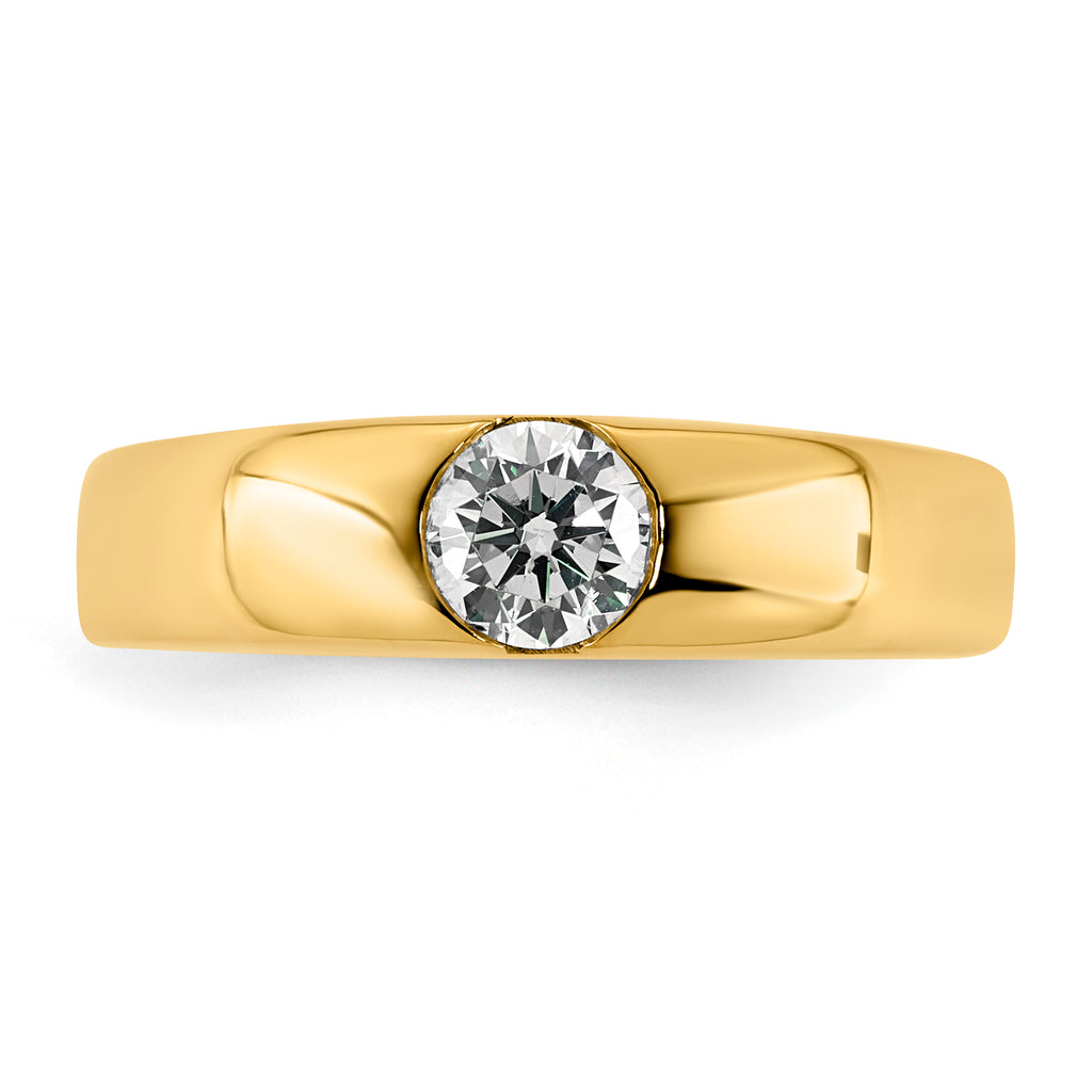14ky Lab Grown VS/SI+ G+ Complete Diamond Ring