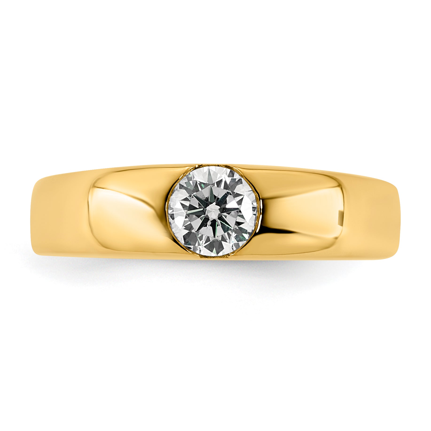 14ky Lab Grown VS/SI+ G+ Complete Diamond Ring