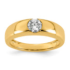14ky Lab Grown VS/SI+ G+ Complete Diamond Ring