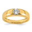 14ky Lab Grown VS/SI+ G+ Complete Diamond Ring