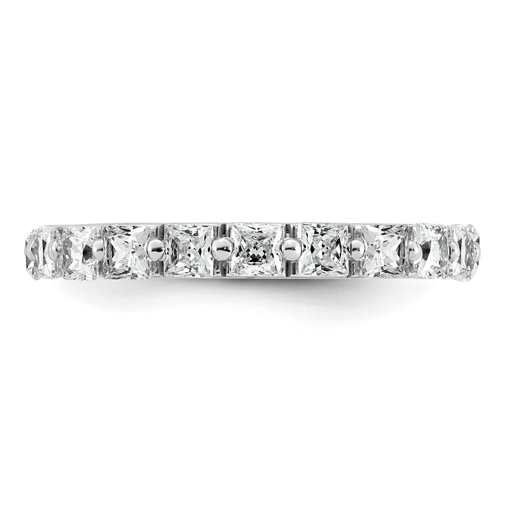 14k White Gold 1 carat Lab Grown Diamond VS+ F+ Complete Wedding Band