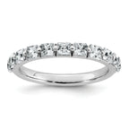 14k White Gold 1 carat Lab Grown Diamond VS+ F+ Complete Wedding Band