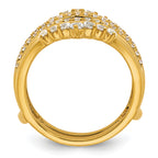 14k 1 carat Lab Grown Diamond VS/SI+ G+ Complete Ring Guard