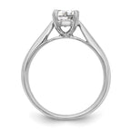 Round Lab-Grown Diamond Solitaire Engagement Ring in 14K White Gold (3/4 ct.), Size 7 - Sophia Jewelers