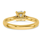True Origin 14k 1 carat Lab Grown Diamond VS/SI+ G+ Round Solitaire Engagement Ring