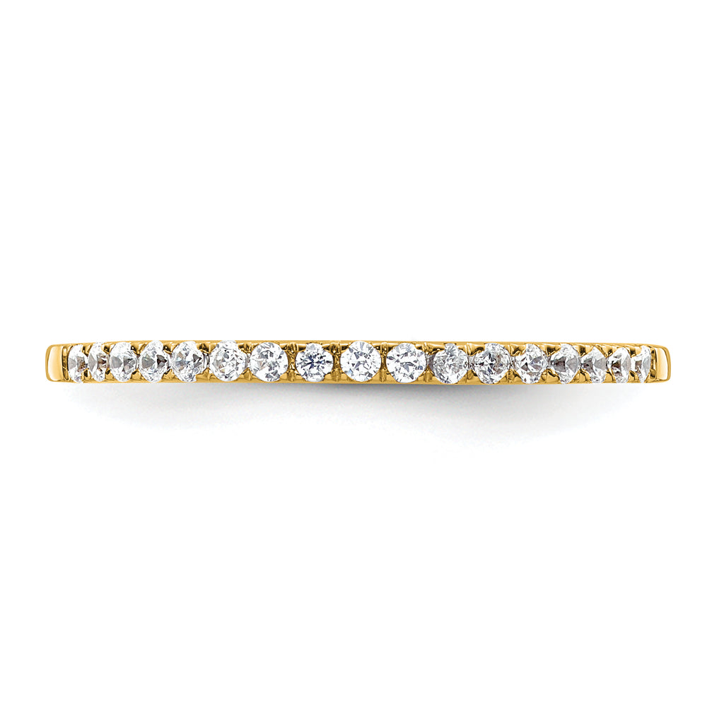 14k 1/6 carat Lab Grown Diamond VS/SI+ G+ Complete Size 9 Wedding Band