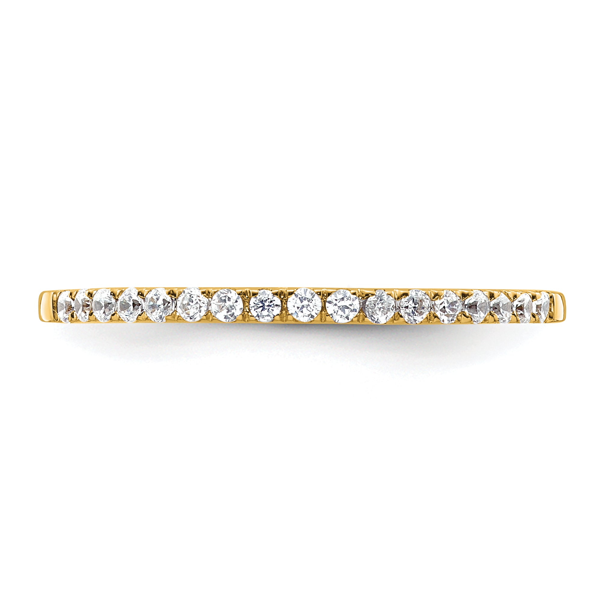 14k 1/6 carat Lab Grown Diamond VS/SI+ G+ Complete Size 9 Wedding Band