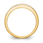 14k 1/4 carat Lab Grown Diamond VS/SI+ G+ Complete Wedding Band