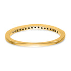 14k 1/4 carat Lab Grown Diamond VS/SI+ G+ Complete Wedding Band