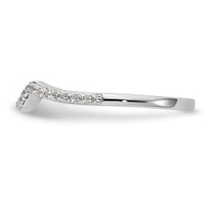 14k White Gold Lab Grown VS/SI+ G+ Dia Wedding Band