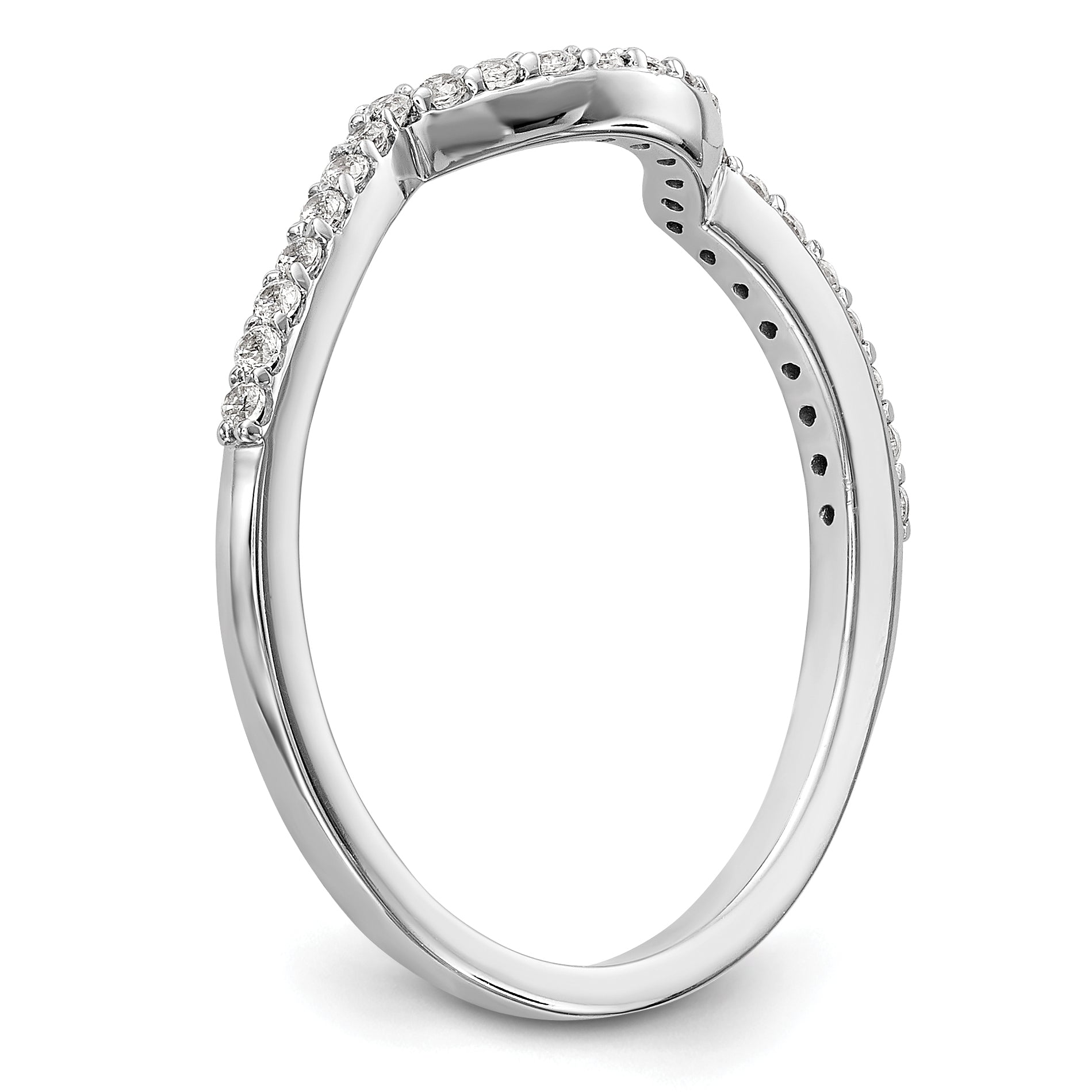 14k White Gold Lab Grown VS/SI+ G+ Dia Wedding Band