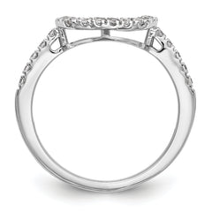 14k White Gold 1/5 carat Lab Grown Diamond VS/SI+ G+ Complete Wedding Band