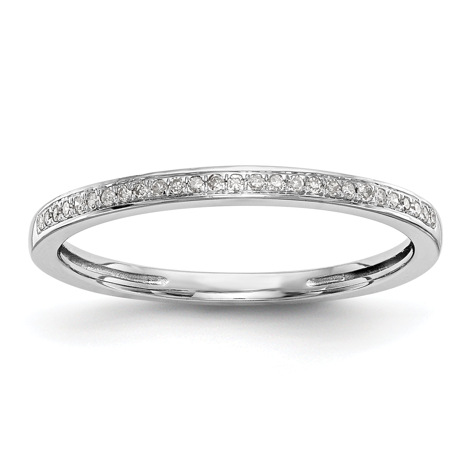 10K White Gold Lab Grown VS/SI+ G+ Dia Set of 2 Wedding Bands