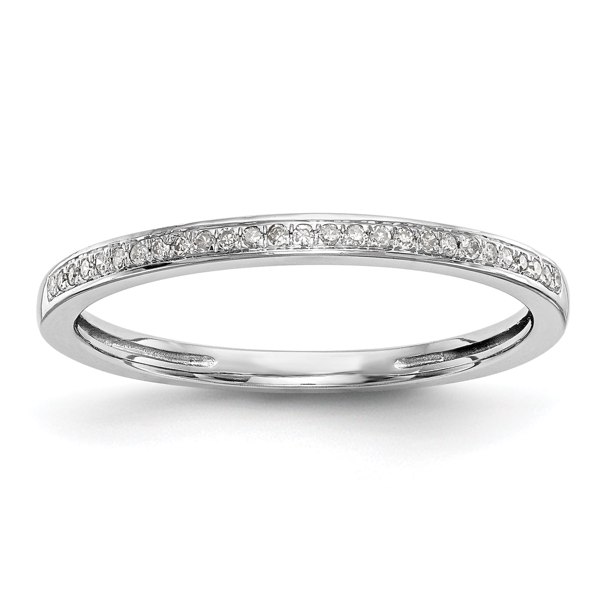 10K White Gold Lab Grown VS/SI+ G+ Dia Set of 2 Wedding Bands