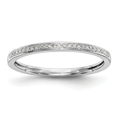 10K White Gold Lab Grown VS/SI+ G+ Dia Set of 2 Wedding Bands