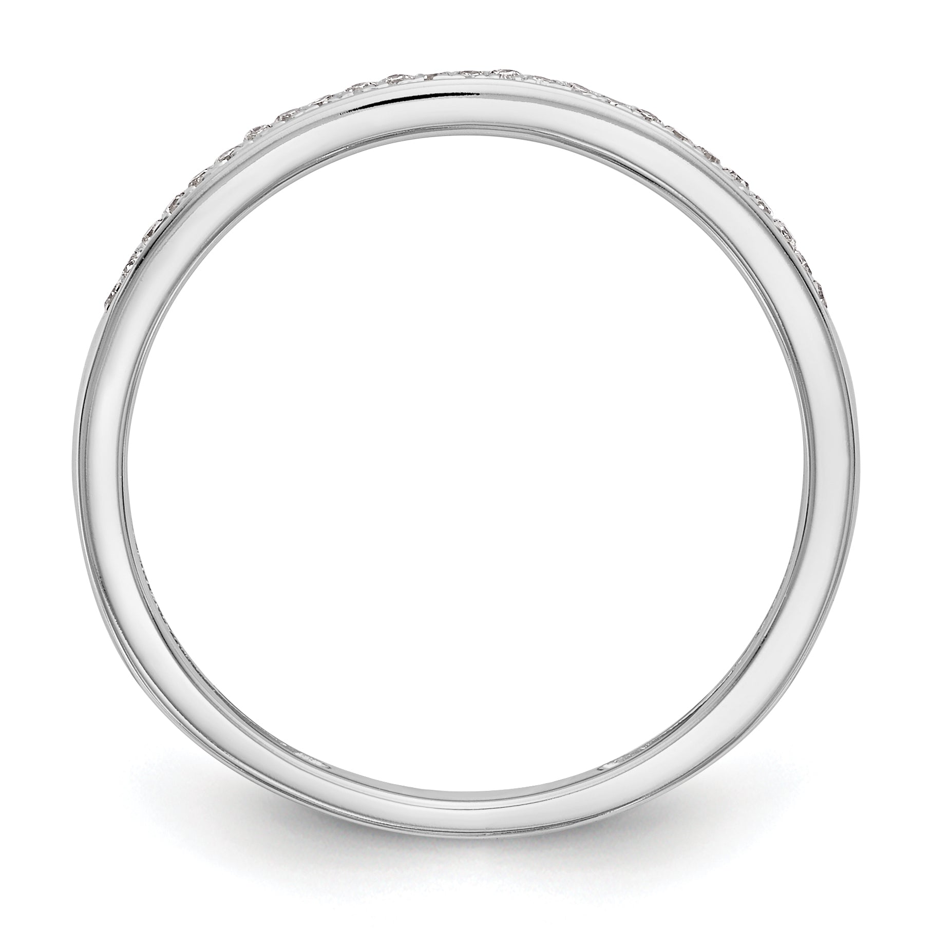 10K White Gold Lab Grown VS/SI+ G+ Dia Set of 2 Wedding Bands