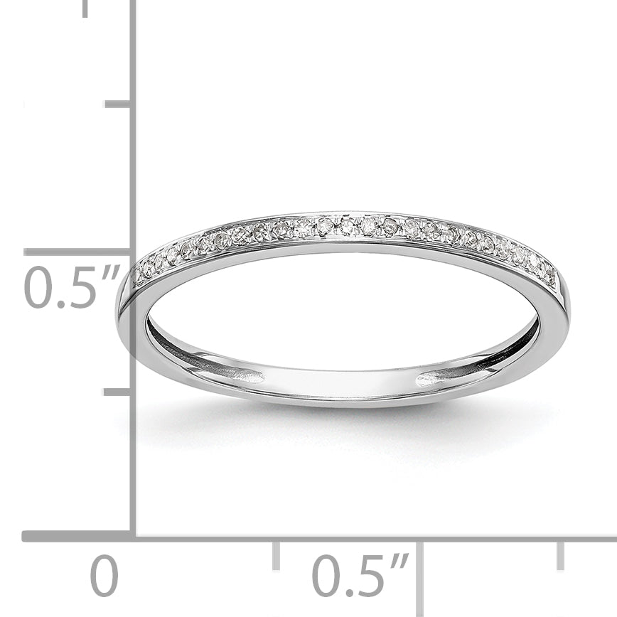 10K White Gold Lab Grown VS/SI+ G+ Dia Set of 2 Wedding Bands