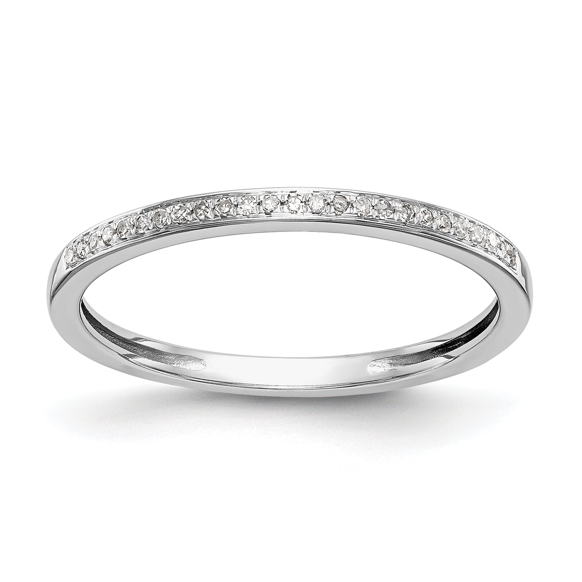 10K White Gold Lab Grown VS/SI+ G+ Dia Set of 2 Wedding Bands