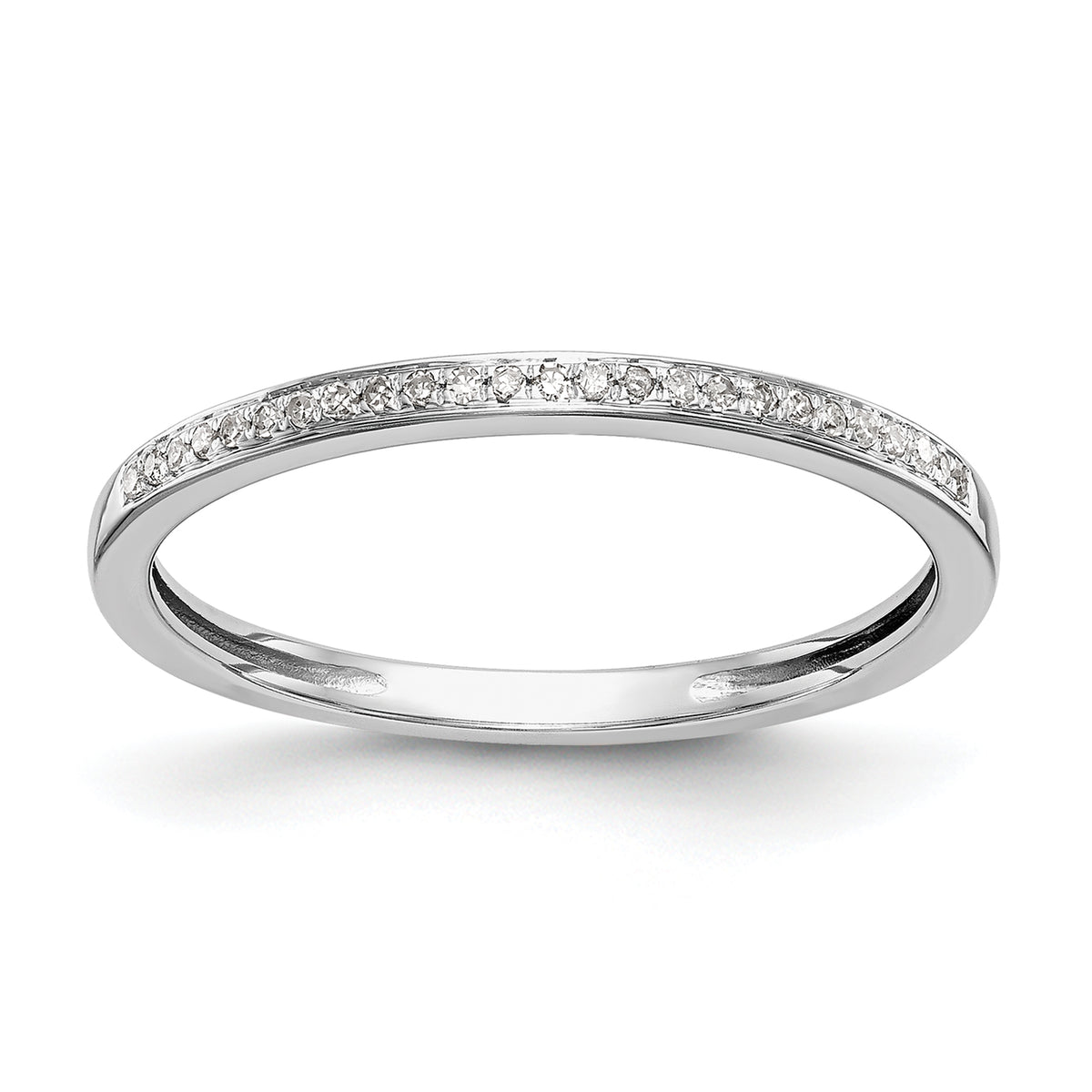 10K White Gold Lab Grown VS/SI+ G+ Dia Set of 2 Wedding Bands