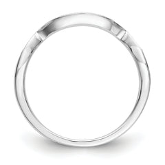 14k White Gold 1/10 carat Lab Grown Diamond VS/SI+ G+ Complete Wedding Band
