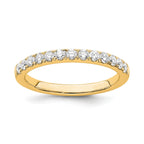 Lab-Grown Diamond Band in 14K Yellow Gold (1/2 ct. tw.), Size 7 - Sophia Jewelers